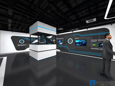 科技赋能未来 智谷(重庆)科技园展厅的数字化视觉叙事